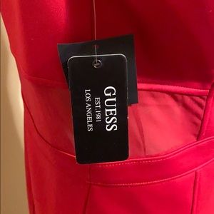 Red sexy summer dress